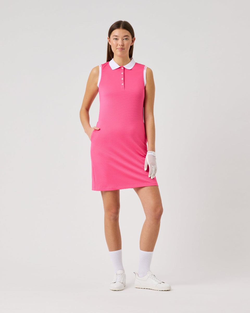 Sicaya Radiant Pink Sleeveless Dress XS Sicaya Radiant Pink Sleeveless Dress XS