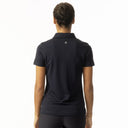 DS Peoria Dark Navy Cap Sleeve Polo Shirt