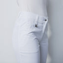 DS Lyric White Straight Pants 32"