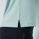 DS Peoria Foam Green Sleeveless Polo Shirt