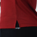 DS Peoria Umbria Red Sleeveless Polo Shirt