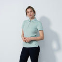 DS Peoria Foam Green Short Sleeve Polo Shirt