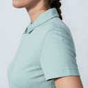 DS Peoria Foam Green Short Sleeve Polo Shirt