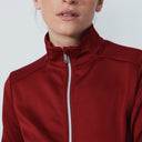 DS Cholet Umbria Red Full Zip Midlayer Jacket