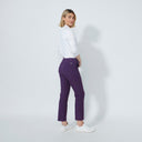 DS Magic Straight Dark Purple Ankle Pants