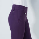 DS Magic Straight Dark Purple Ankle Pants