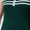 DS Awara Nori Green Knit Sleeveless Dress