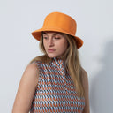 DS Dubbo Orange Straw Hat