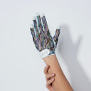 DS Novara Abstract Blue Print Sun Glove