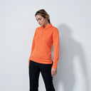 DS Peoria Orange Long Sleeve Polo Shirt