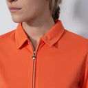 DS Peoria Orange Long Sleeve Polo Shirt