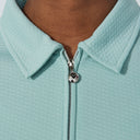 DS Peoria Foam Green Long Sleeve Polo Shirt