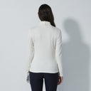 DS Ancona Ivory Long Sleeve Roll Neck Top