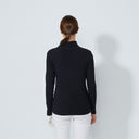 DS Ancona Black Long Sleeve Turtle Neck Top F25