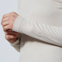 DS Ancona Raw Beige Long Sleeve Round Neck Top