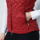 DS Bonnie Umbria Red Padded Vest