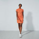 DS Ballina Orange Cap Sleeve Dress