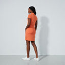 DS Ballina Orange Cap Sleeve Dress
