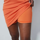 DS Ballina Orange Cap Sleeve Dress
