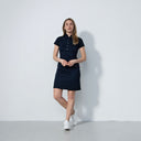 DS Ballina Dark Navy Cap Sleeve Dress