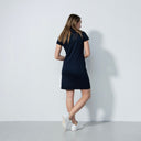 DS Ballina Dark Navy Cap Sleeve Dress