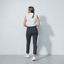 DS Barrie Magic Printed Check Ankle Pants