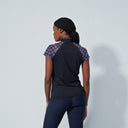 DS Bonito Black Cap Sleeve Polo Shirt