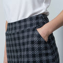 DS Barrie Printed Check Skort 18"