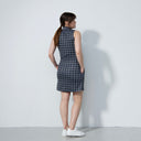 DS Albarry Barrie Printed Check Sleeveless Dress