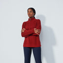 DS Hudson Umbria Red Lined Sweater