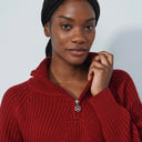 DS Hudson Umbria Red Sweater