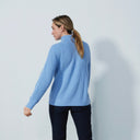DS Hudson Belle Blue Lined Sweater