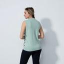 DS Margate Green and White Sweater Vest