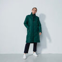 DS Valence Nori Green Quilted Coat