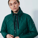 DS Valence Nori Green Quilted Coat