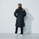 DS Valence Black Quilted Coat