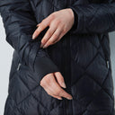 DS Valence Black Quilted Coat