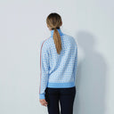 DS Pomona Belle Blue Graphic Print Sweater