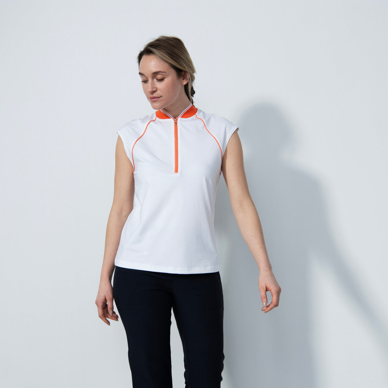 DS Colima White Sleeveless Shirt | Daily Sports USA