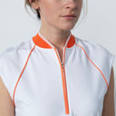 DS Colima White Sleeveless Shirt