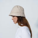 DS Catania Raw Beige Quilted Hat