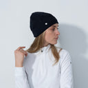 DS Dark Navy Cable Knit Hat