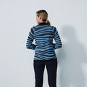 DS Taranto Blue and Black Sweater