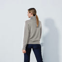 DS Boston Straw Roll Neck Sweater