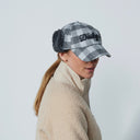 DS Nowra Plaid Print Fleece Cap