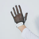 DS Barrie Printed Check Sun Glove