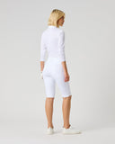 Lyric White Bermuda Shorts V2