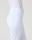 White pants on a plain background