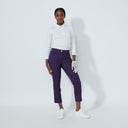 DS Lyric Dark Purple Ankle Pants V2