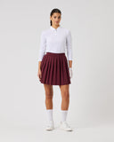 Pleated Port Short Skort